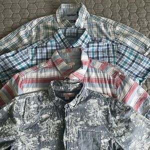 Mens size medium button up shirts
